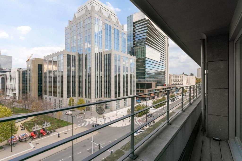 Apartment In Heart Of Brussel City With Balcony View Exterior photo